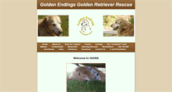 Desktop Screenshot of goldenendingsrescue.com